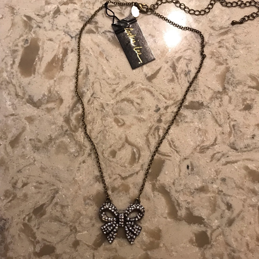 Super cute Bow necklace from Cookie Lee